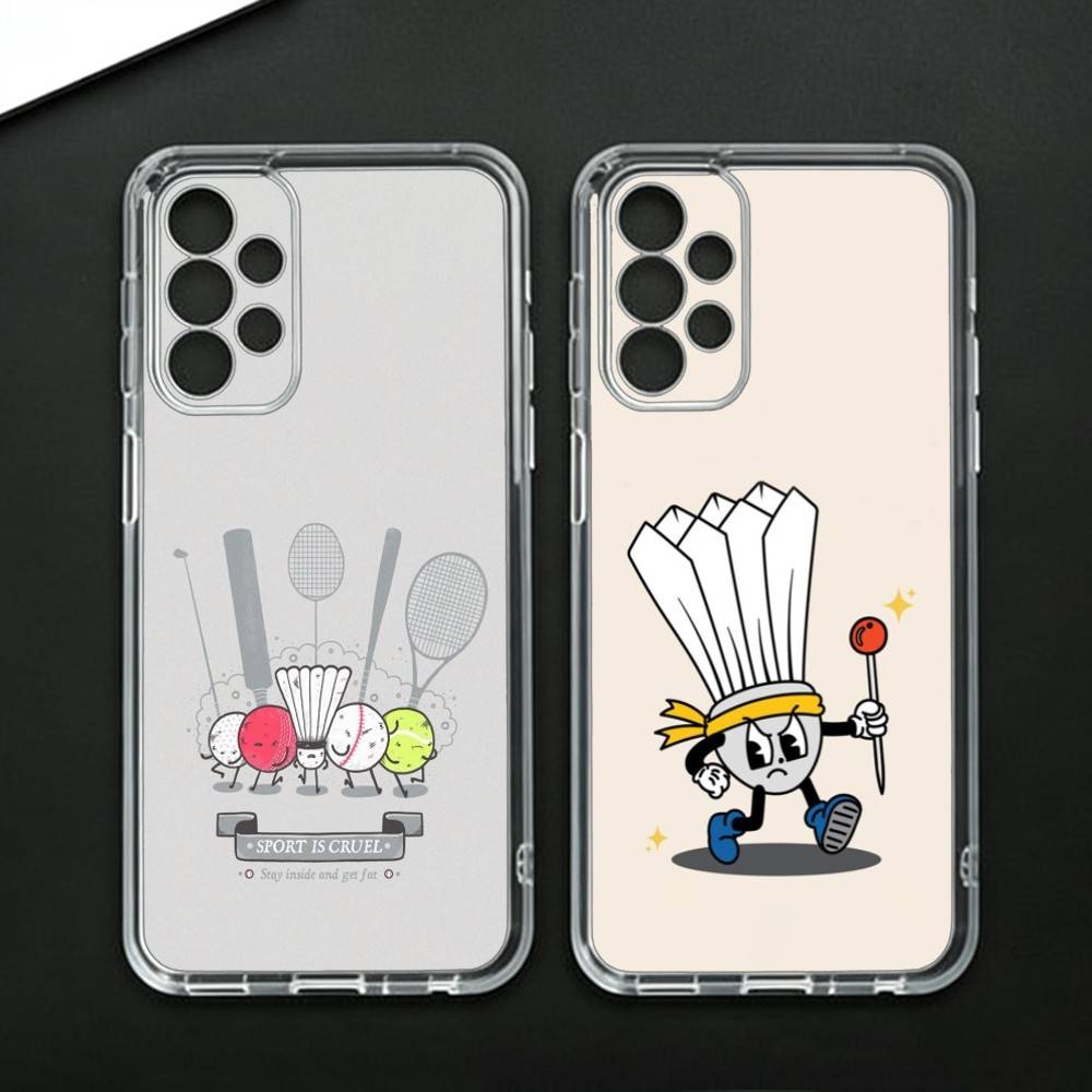 Badminton Quotes - S-Sport B-Badminton Illustration Phone Case For