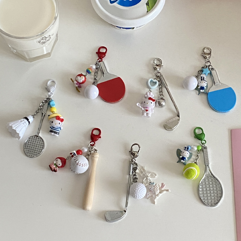Badminton House - Hello Kitty Creative Cartoon Games Racket
