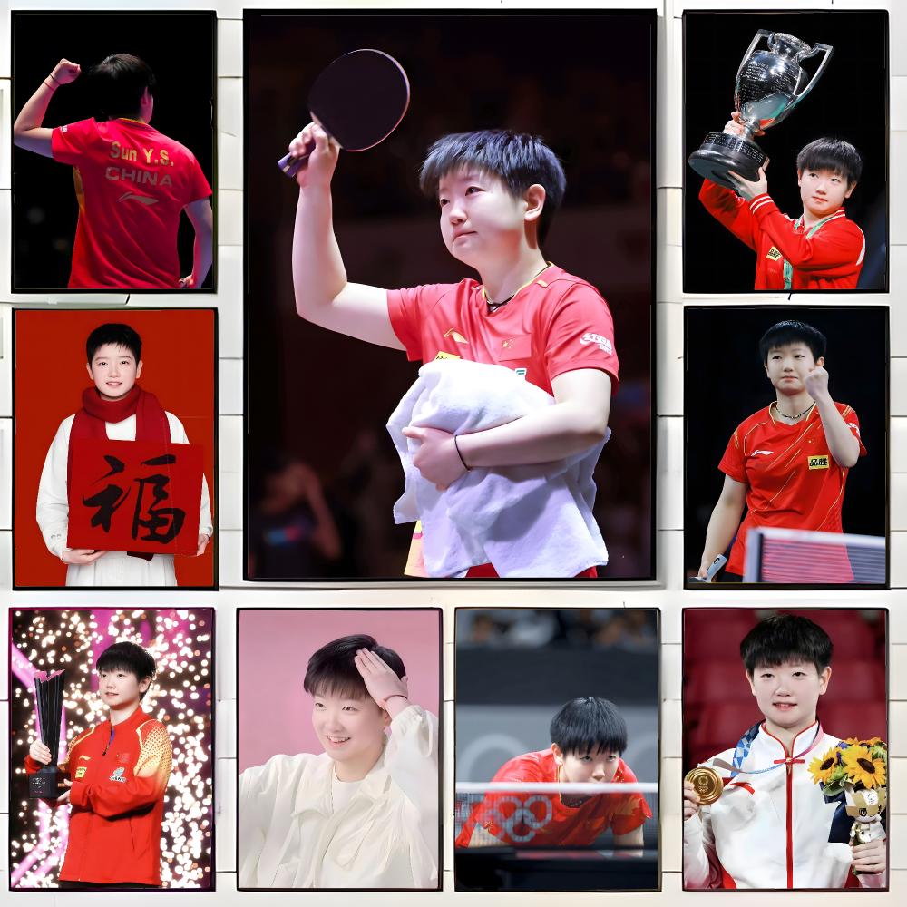 Badminton Quotes - Champion Table Tennis Athlete S-Sun Yingsha