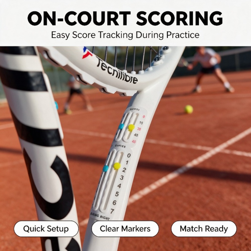 Badminton Score Counter - 1PC Portable Tennis Scoreboard MiniatureTennis Score