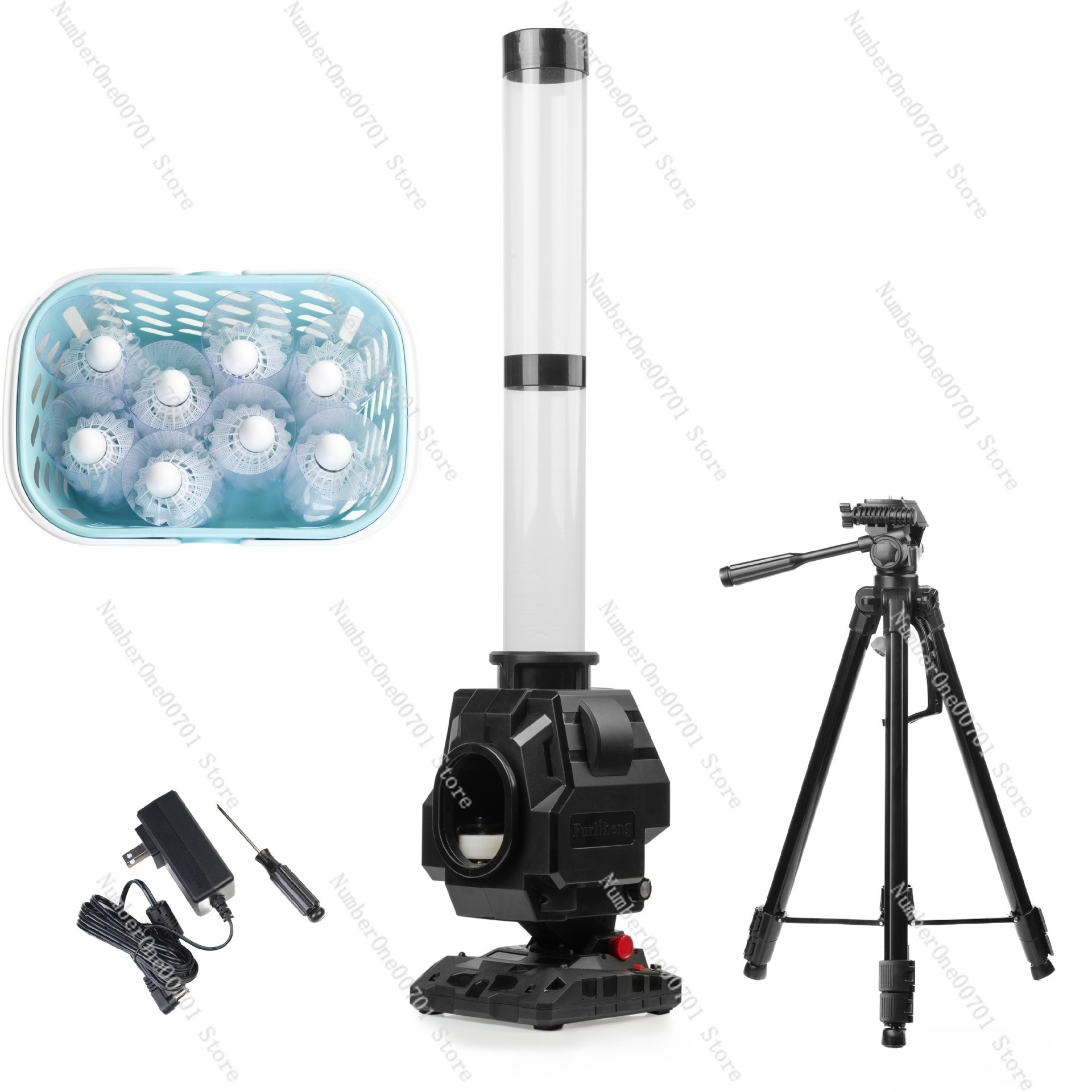 13803BH Badminton Launcher Mac - Feeder Machine Badminton ulasan dan harga