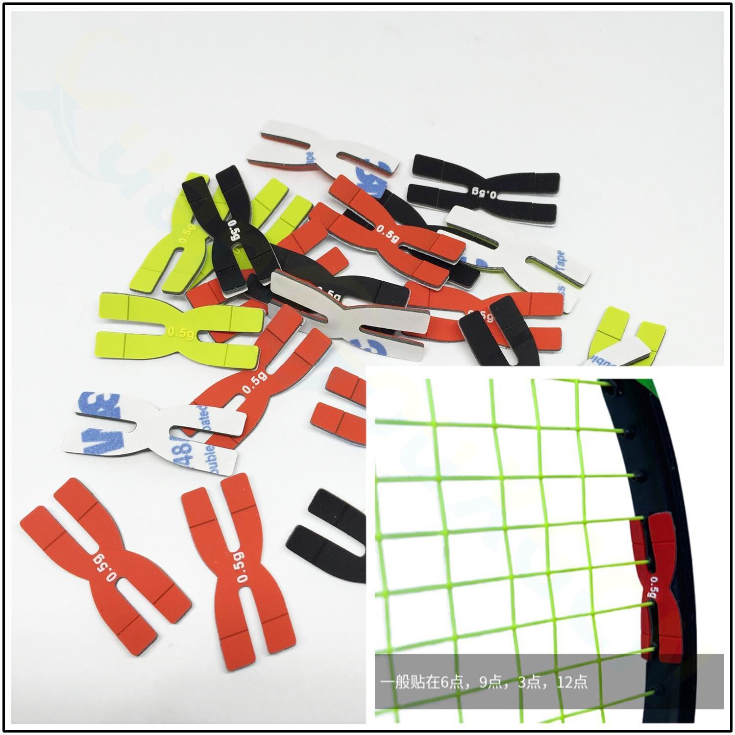 0.5g Badminton Racket Weight R - Badminton Score Counter ulasan dan harga