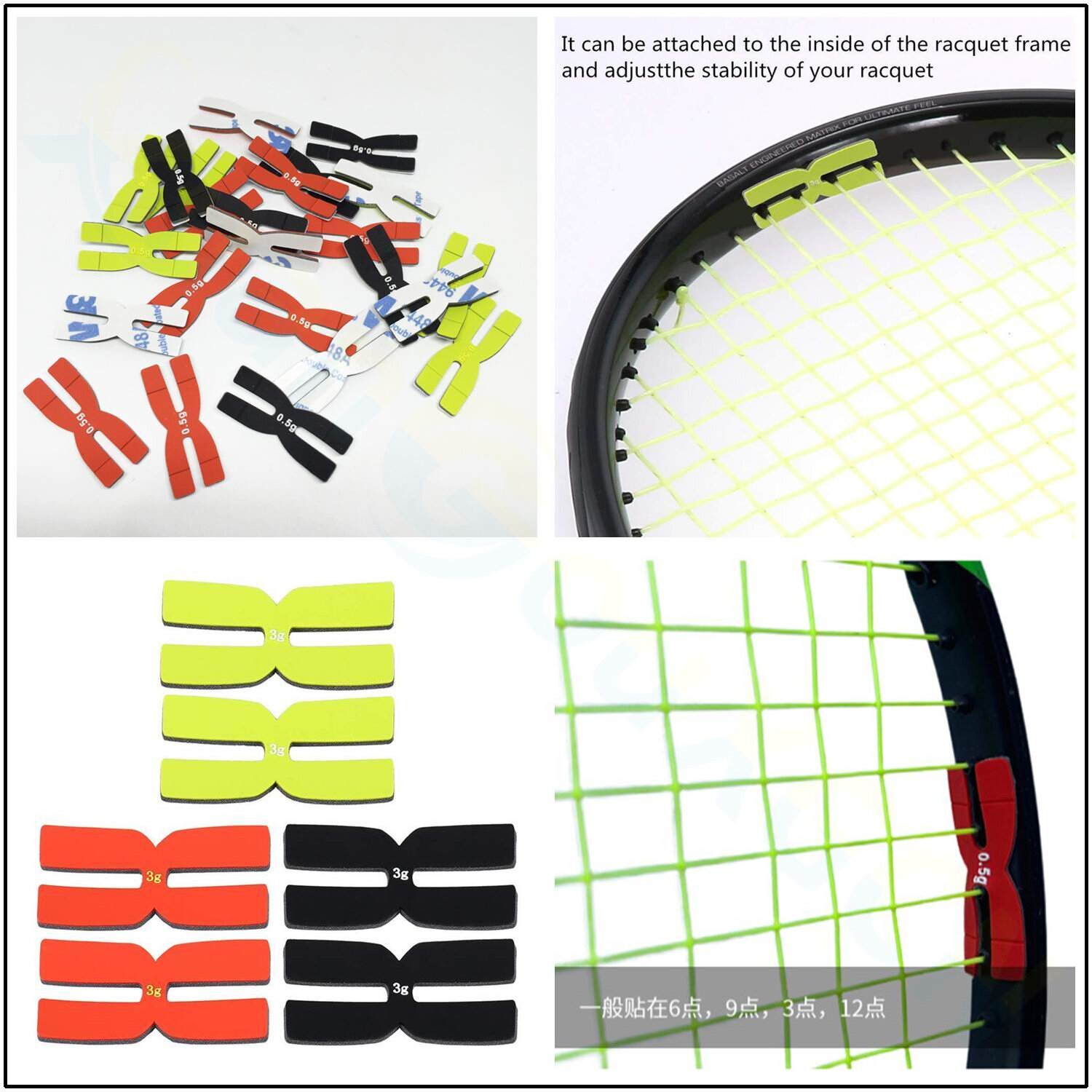 0.5g Badminton Racket Weight R - Badminton Score Counter ulasan dan harga