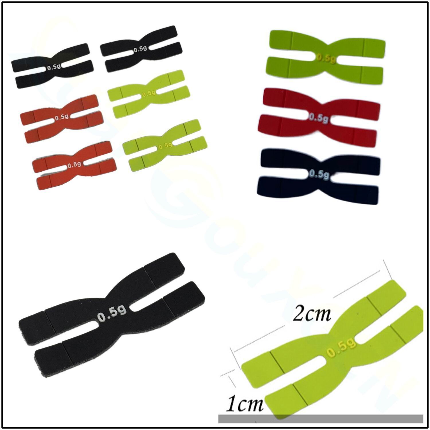 0.5g Badminton Racket Weight R - Badminton Score Counter ulasan dan harga