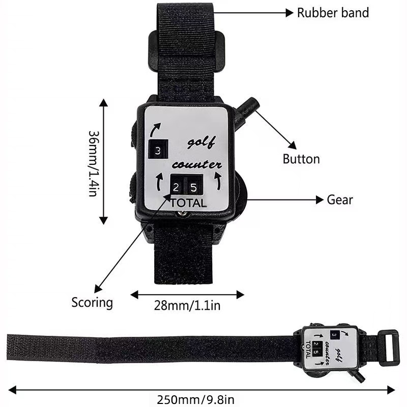 Manual Golf Stroke Counter wit - Badminton Score Counter ulasan dan harga