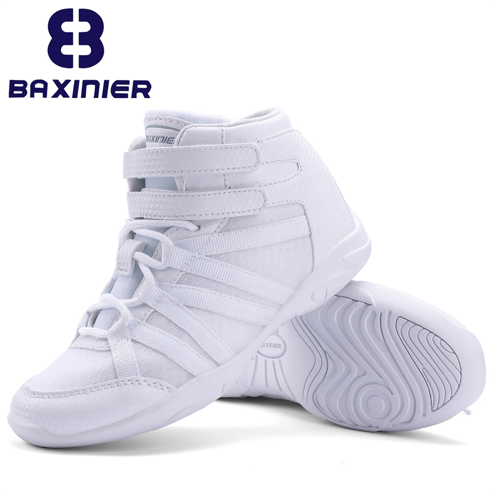 BAXINIER Girls White High Top  - Badminton Shoes ulasan dan harga