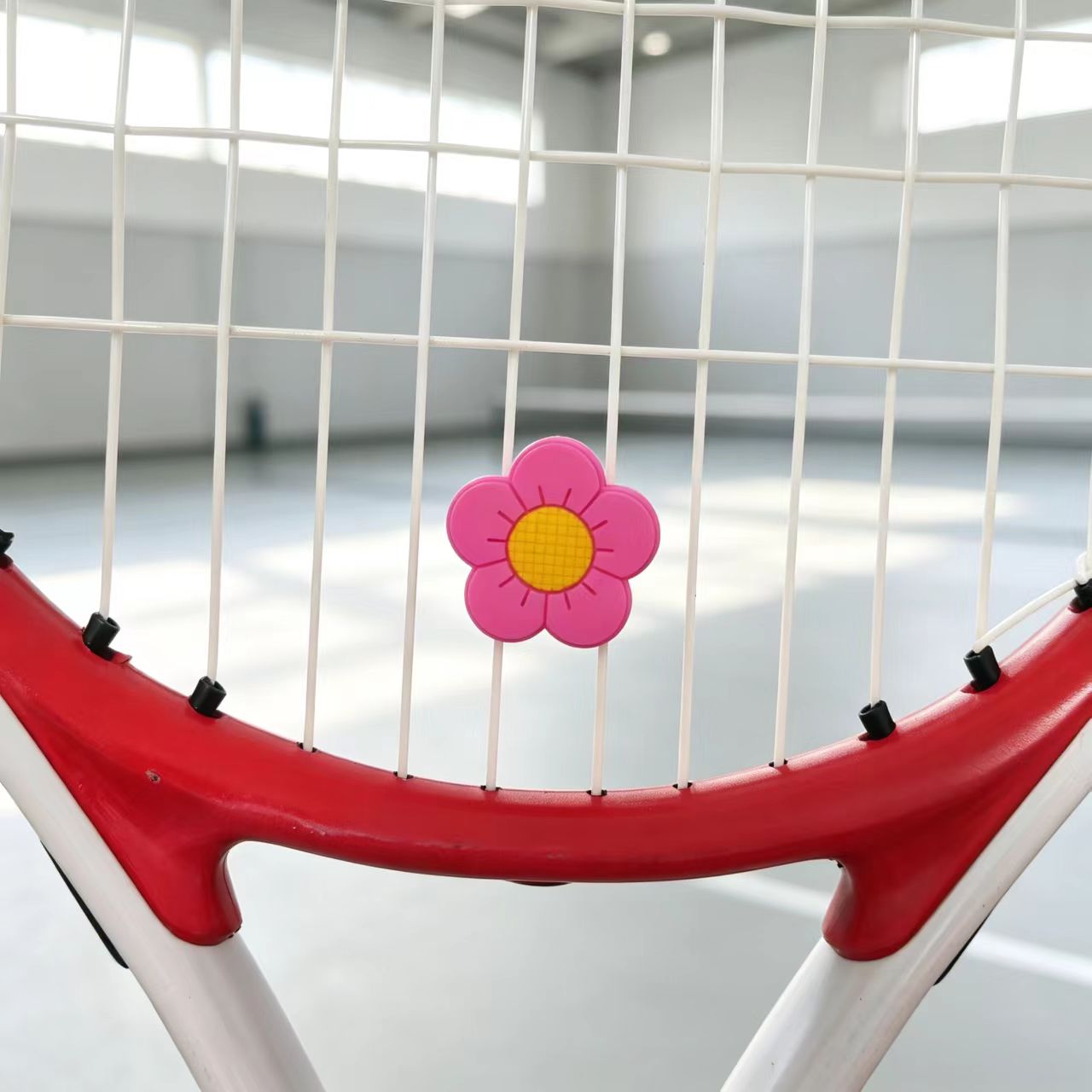 Flower Tennis Vibration Dampen - Racket Vibration Dampener ulasan dan harga