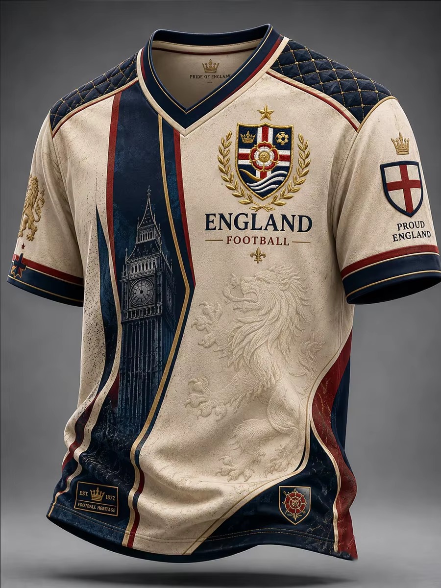 Vintage England Football 3D Pr - Badminton England ulasan dan harga