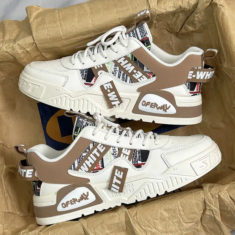 Casual Fashion Leather Sneaker - Badminton Shoes ulasan dan harga