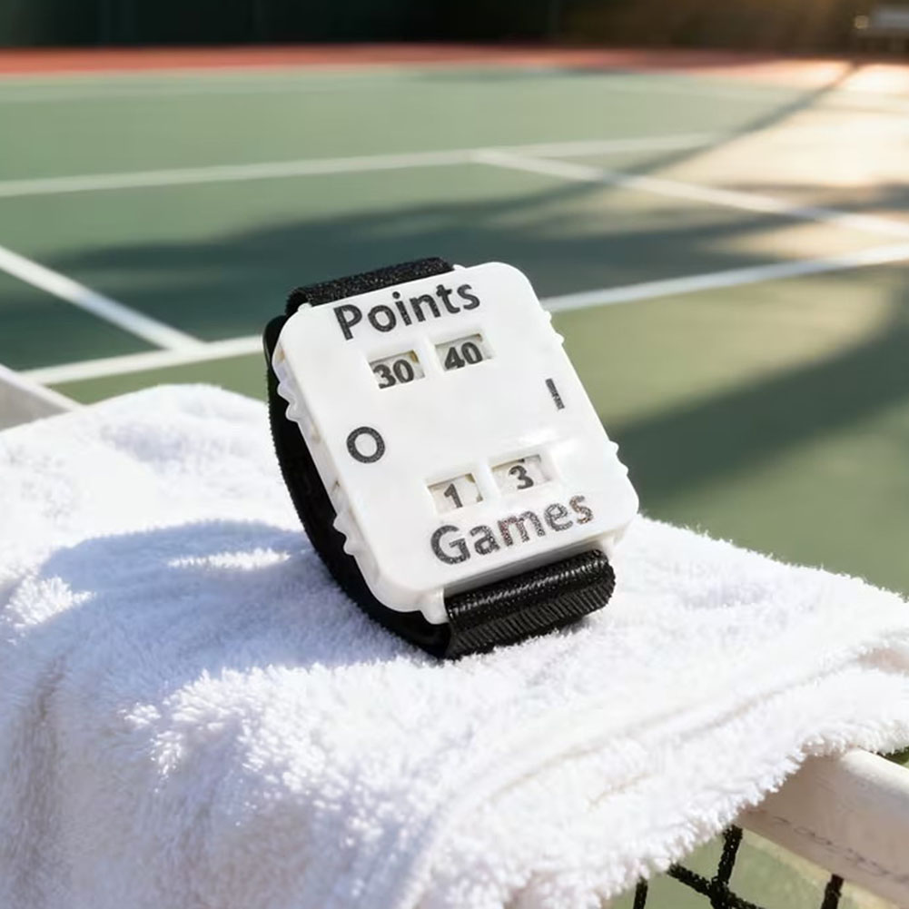 Tennis Padel Wrist Scorekeeper - Badminton Score Counter ulasan dan harga