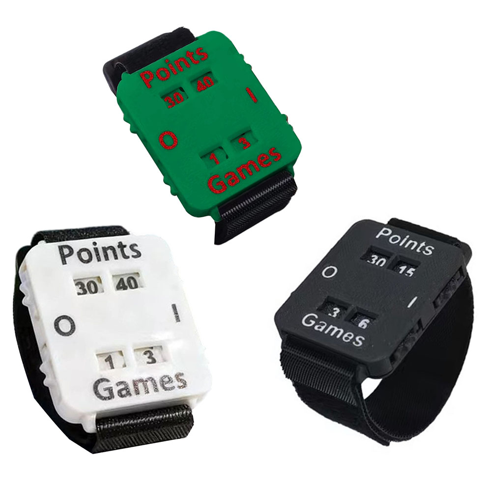 Tennis Padel Wrist Scorekeeper - Badminton Score Counter ulasan dan harga
