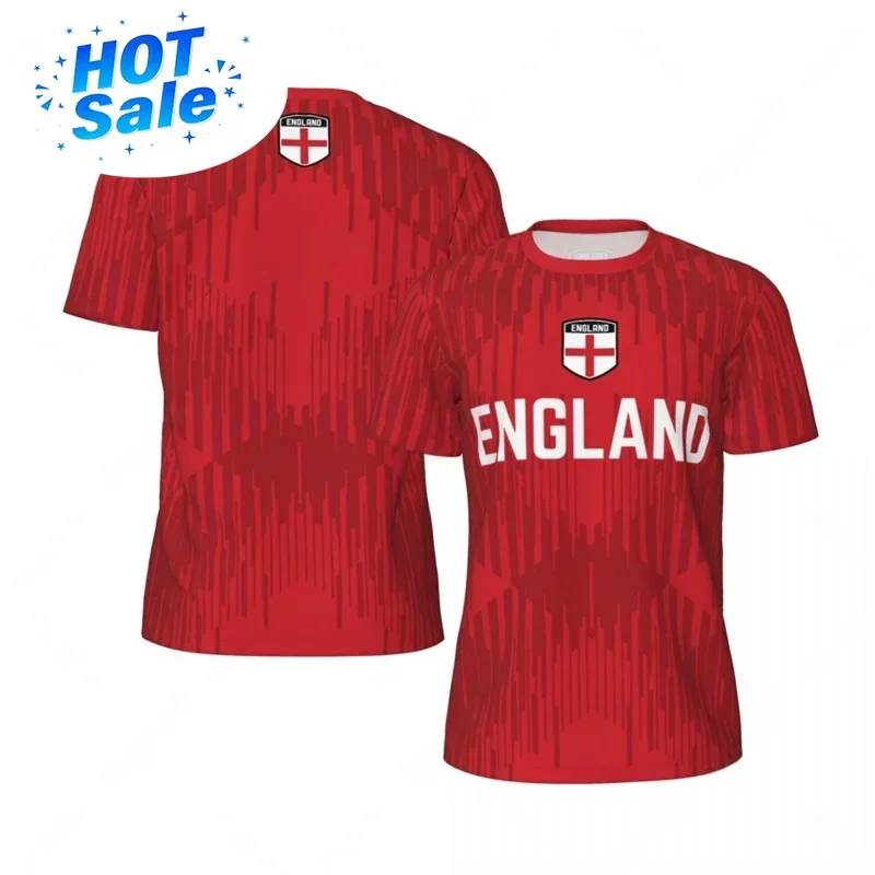 England Football Tshirt Men Qu - Badminton England ulasan dan harga