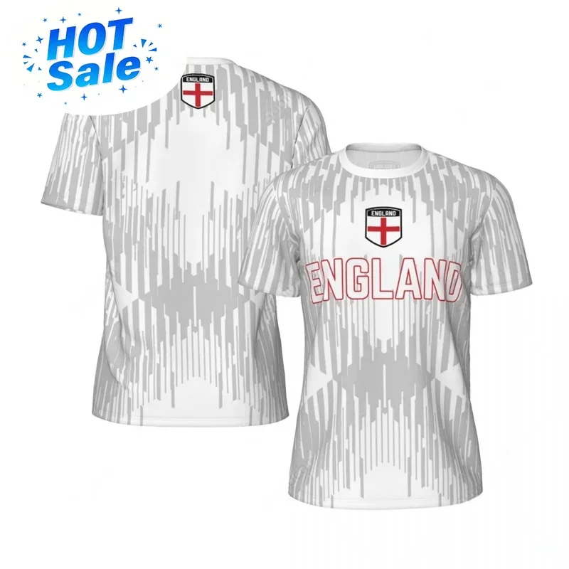England Football Tshirt Men Qu - Badminton England ulasan dan harga