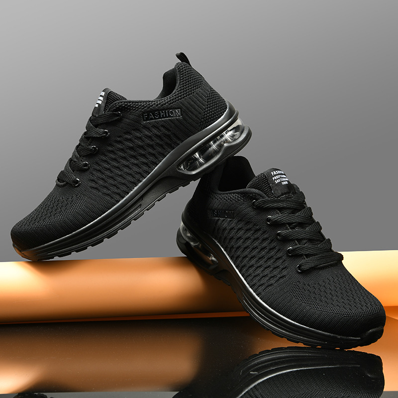 Men Running Shoes Lace Up Snea - Badminton Shoes ulasan dan harga