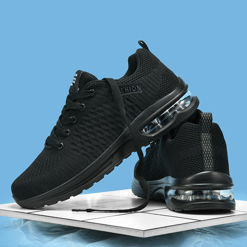 Men Running Shoes Lace Up Snea - Badminton Shoes ulasan dan harga