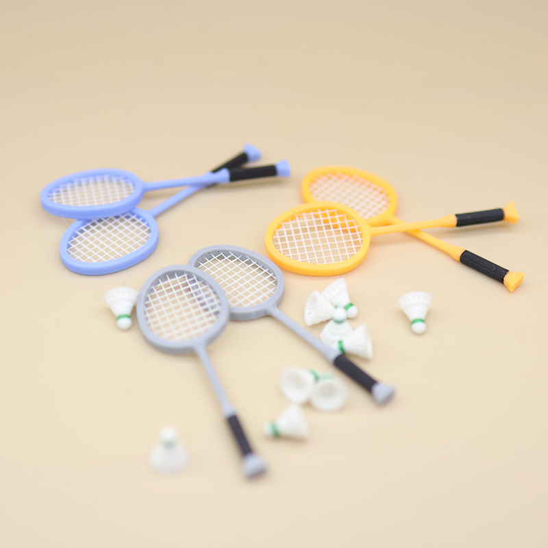 Dollhouse Sports Scene Decorat - Badminton House ulasan dan harga
