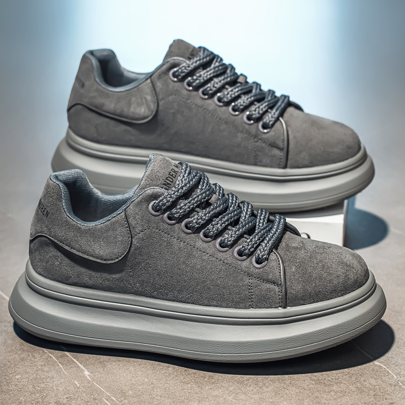 Leather Luxury Men's Shoes Men - Badminton Shoes ulasan dan harga