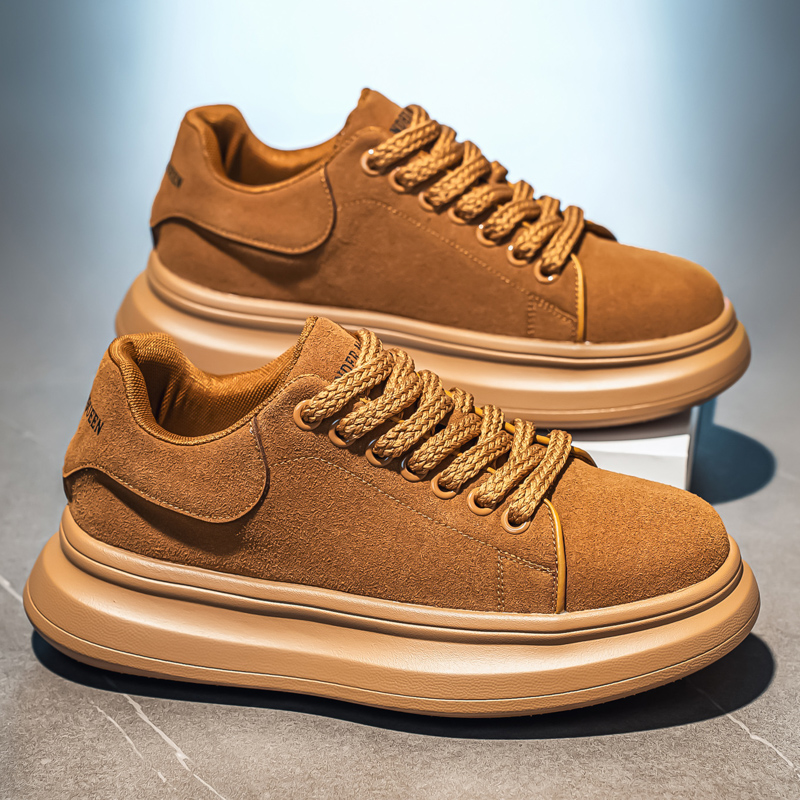 Leather Luxury Men's Shoes Men - Badminton Shoes ulasan dan harga