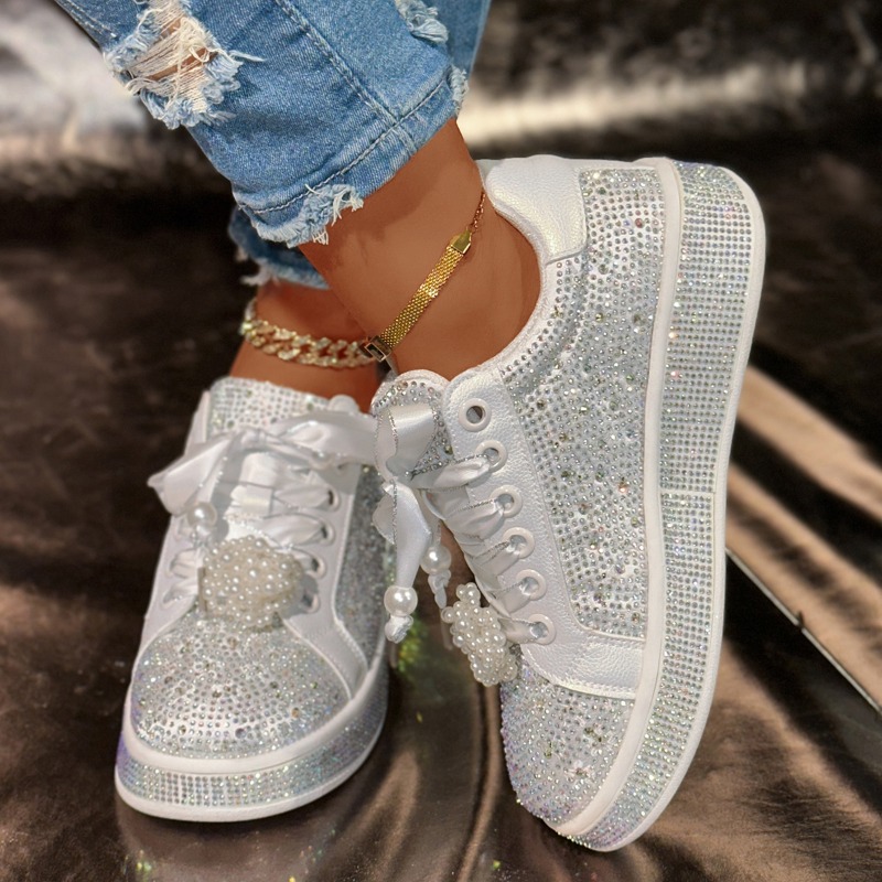 Women's Platform Shoes Shine C - Badminton Shoes ulasan dan harga
