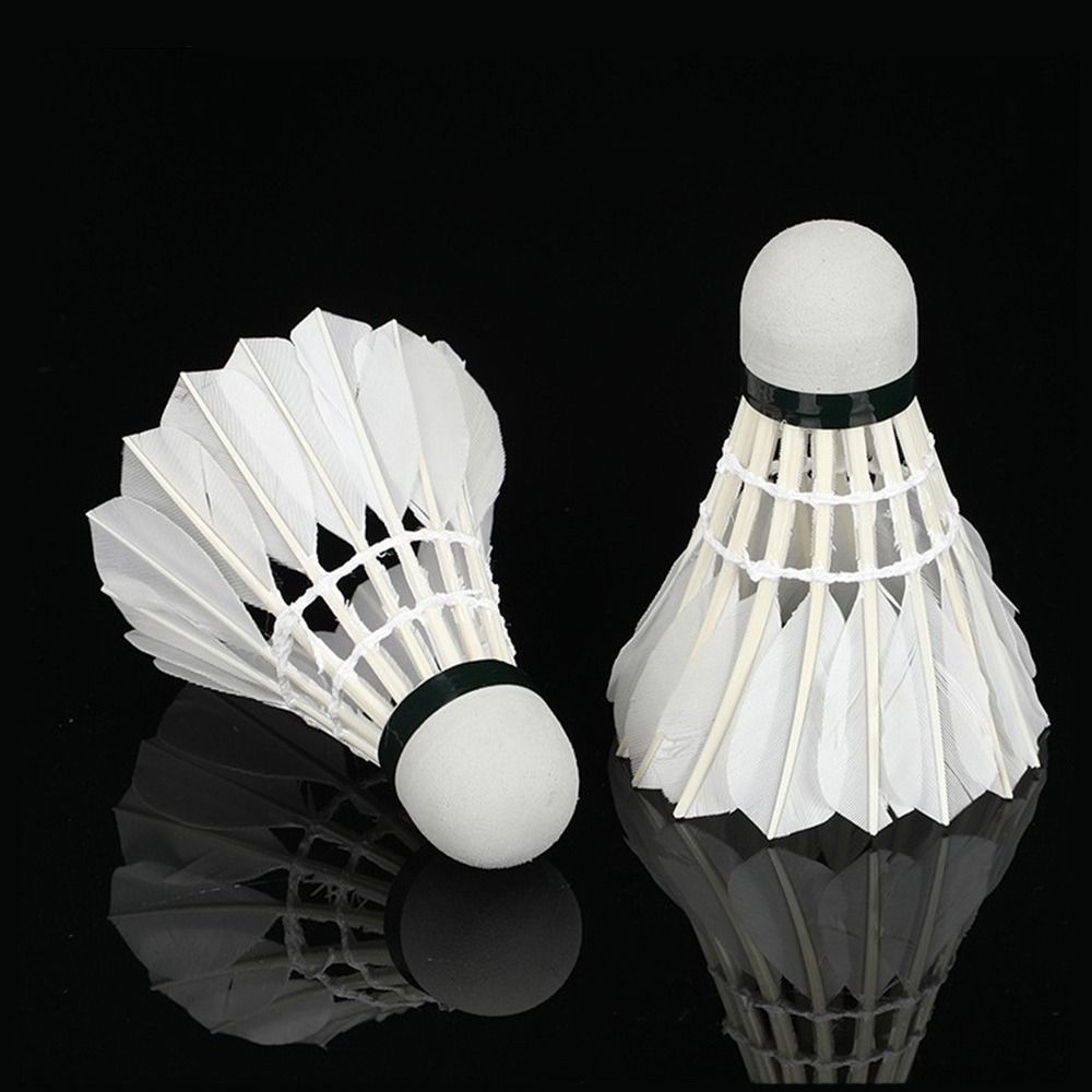 3/6/12Pcs New White Badminton  - Badminton House ulasan dan harga
