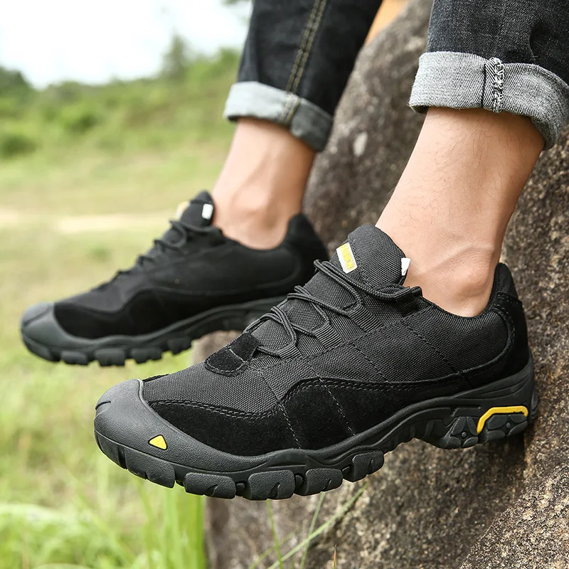 NMen's Outdoor Hiking Shoes An - Badminton Shoes ulasan dan harga