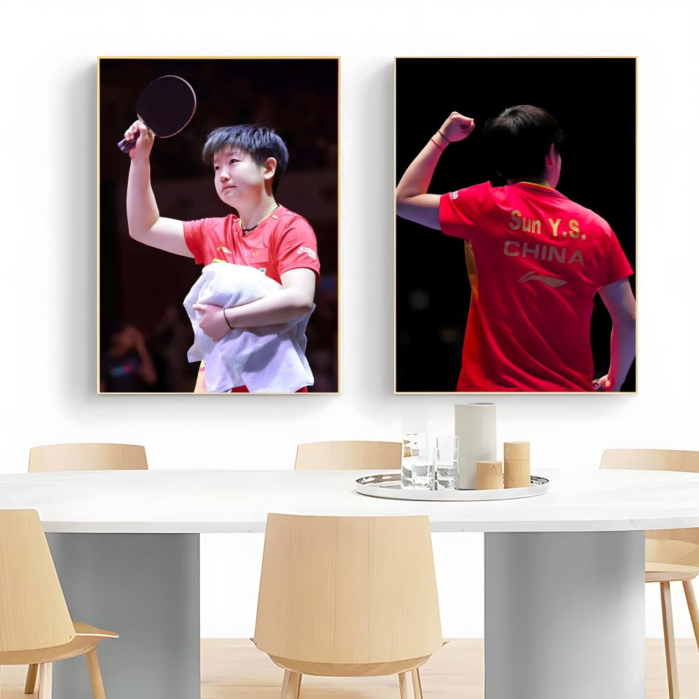 Champion Table Tennis Athlete  - Badminton Quotes ulasan dan harga