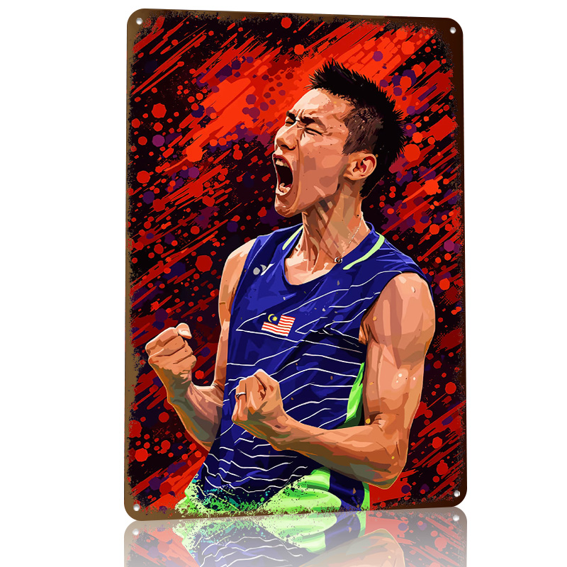 Badminton Player Celebrating V - Badminton House ulasan dan harga