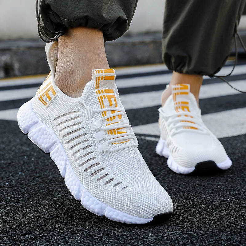 Men Casual Shoes Sneakers Brea - Badminton Shoes ulasan dan harga