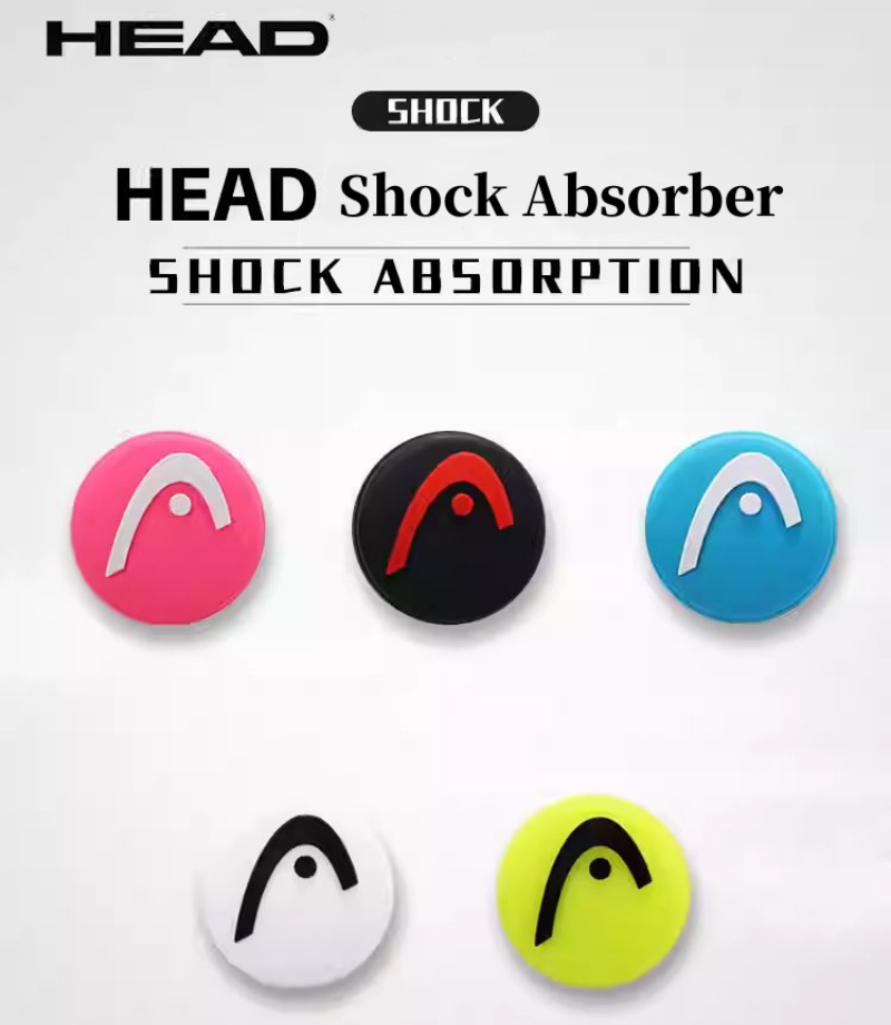 10/2Pcs HEAD Tennis Racquet Vi - Racket Vibration Dampener ulasan dan harga