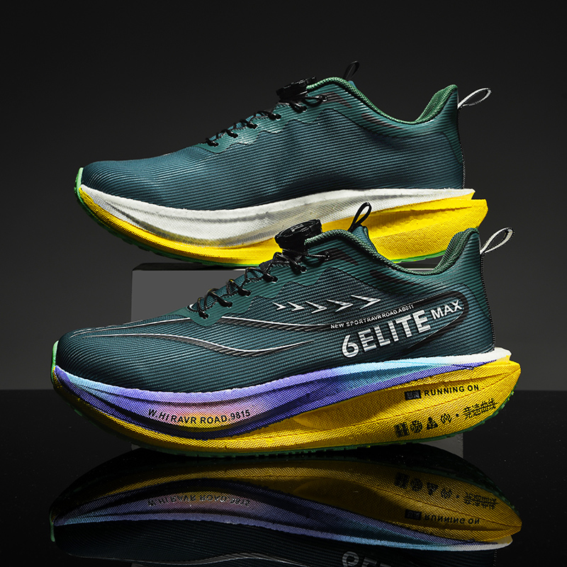 Men Carbon Plate Running Shoes - Badminton Shoes ulasan dan harga